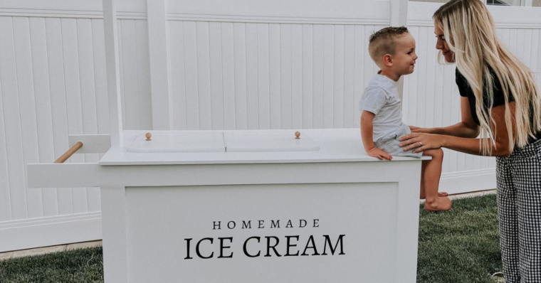 DIY Ice Cream Cart